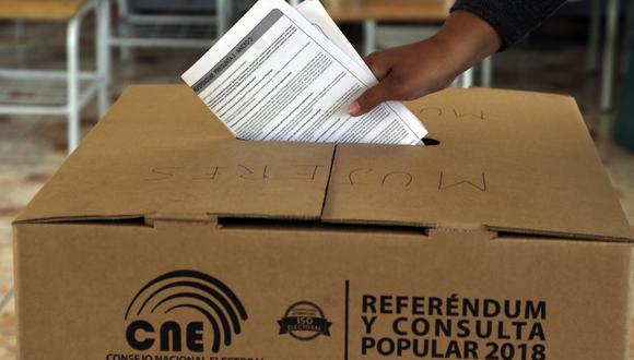 Más de 13 millones de ecuatorianos participarán en el proceso electoral que divide a dos ex aliados: Rafael Correa y el presidente Lenín Moreno (AP).