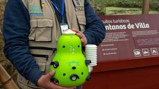 Chorrillos: instalan módulo de monitoreo de calidad de aire en los Pantanos de Villa