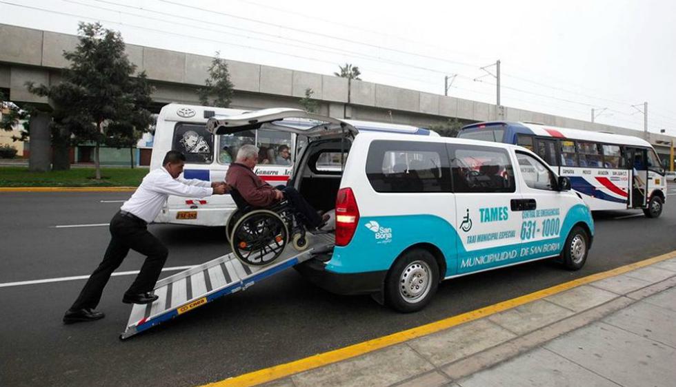 Programa de taxis traslada a usuarios dentro y fuera de San Borja. (Foto: Difusión)