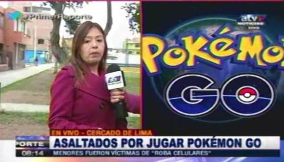 Pokémon GO: Roban celulares a dos menores de edad en Cercado de Lima. (ATV  )