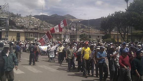 Situación en Cajamarca empeora cada día. (Difusión)