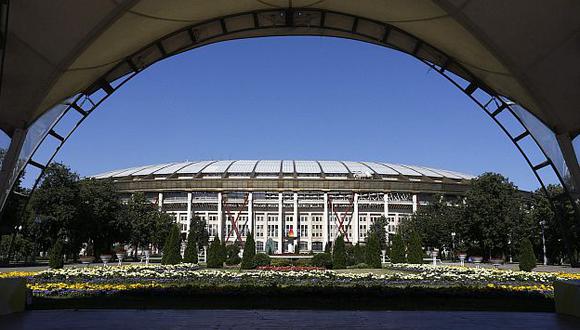 Estadio Luzhniki en Moscú. (Reuters)