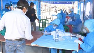 Arequipa: Cerca de 1200 comerciantes y transportistas fueron sometidos a pruebas rápidas para descartar COVID-19