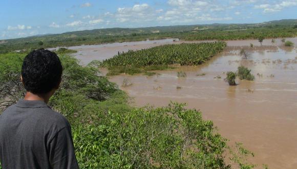 Río Tumbes en alerta naranja por aumento de caudal, advierte Senamhi (Foto: Andina)