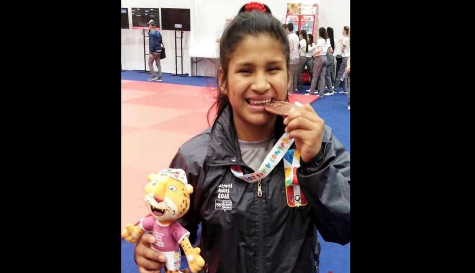 Peruana Noemí Huayhuameza ganó el bronce en judo en los Juegos Olímpicos de la Juventud. (IPD)