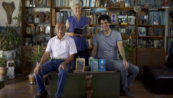 Timoteo Atoche, Ana María Intili y Germán Atoche conforman la editorial El Gato Descalzo. (FOTOS: JUAN PONCE VALENZUELA /@photo.gec).