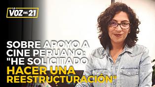 Leslie Urteaga promete democratizar el apoyo al cine peruano: “He solicitado hacer una reestructuración”