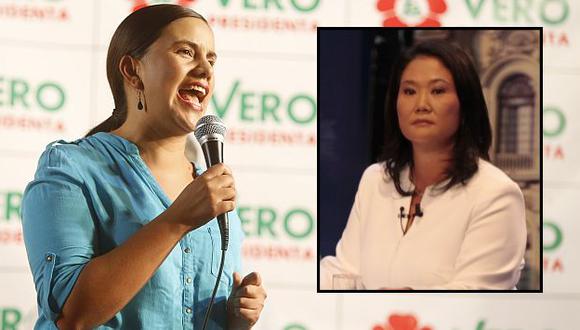 Verónika Mendoza arremetió contra Keiko Fujimori tras censura de Jaime Saavedra. (USI)