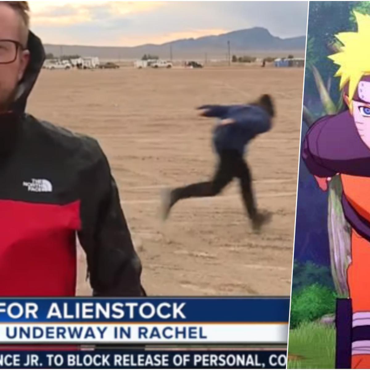 Homem é visto na Área 51 correndo como o Naruto - TecMundo