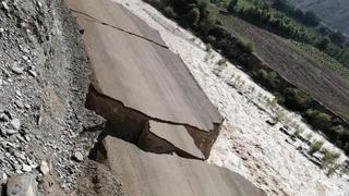 Ica: lluvia y huaycos afectaron carretera dejando aislado pueblo Huayrani en Pisco [VIDEO]