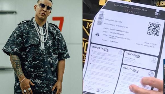 Daddy Yankee realizó dos conciertos en Perú en el marco de gira de despedida. La fiesta se vio opacada para algunos fans que fueron estafados con entradas falsas (Foto: @daddyyankee/América Noticias)