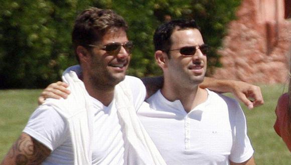 Ricky Martin y Carlos González tienen una relación de más de cinco años. (Internet)
