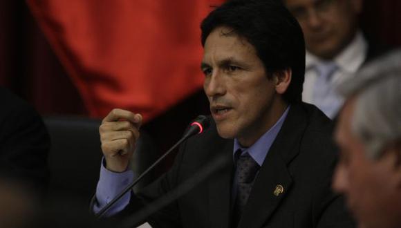 Segundo Tapia manifestó que existe un doble discurso del presidente. (Rafael Cornejo)