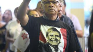 Rechazan presencia de Ollanta Humala en velorio de Alan García y le gritan: ¡Fuera! [VIDEO]