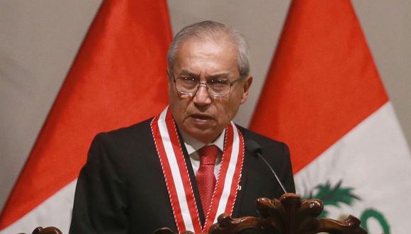 Pedro Chávarry descarta renunciar. (Foto: Andina)