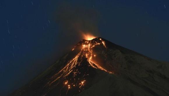 El Volcán de Fuego, el más activo de los 32 que tiene Guatemala, ha registrado cuatro erupciones en lo que va del año. (Foto referencial: EFE)