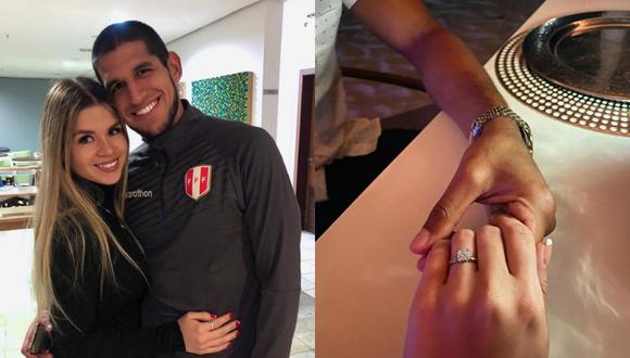 Luis Abram se comprometió con su novia en una romántica cena en Aruba. (Fotos: Instagram)