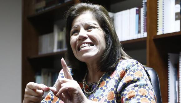 Lourdes Flores Nano busca opciones electorales. (César Fajardo)