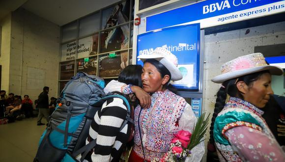 Tras permanecer 19 días en Bolivia, escolares retornaron a Arequipa. (Gobierno Regional de Arequipa)