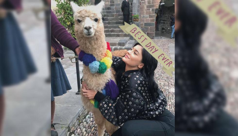 Kylie Jenner disfruta de las maravillas del Cusco. (Foto: Snapchat Kylie Jenner)