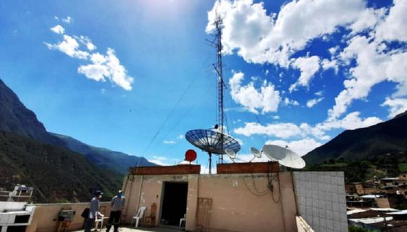 Cajamarca tiene un total de 256 antenas de las cuales solo 105 se han reparado. El total de estos equipos de telecomunicación beneficiaría a unos 100 mil habitantes de las zonas rurales de la región (Foto: Andina)