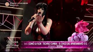 ‘Reinas del show’: Leslie Moscoso sorprendió con tema de Selena Quintanilla