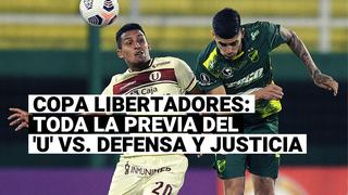 Universitario vs. Defensa y Justicia: toda la previa del encuentro por la cuarta jornada de la Copa Libertadores