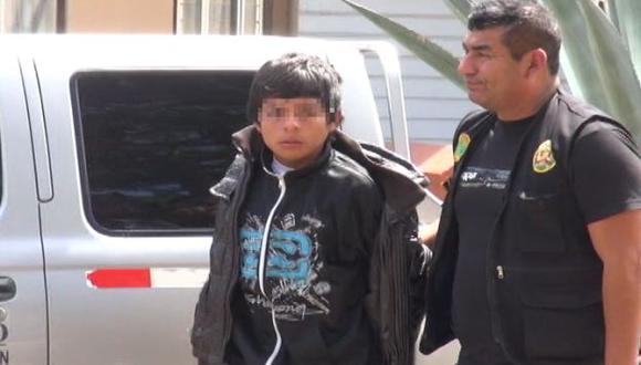 Menor fue llevado a la comisaría de la zona. (Perú21)