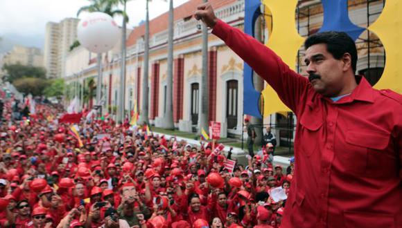 Venezuela: Nicolás Maduro arremete contra Santos por llamar al diálogo. (AFP)