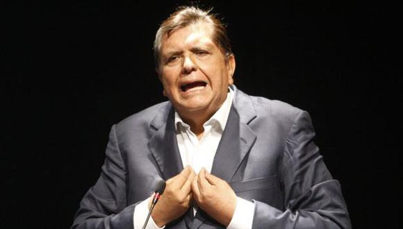Alan García negó que el Apra sea responsable de ‘guerra sucia’ contra Verónika Mendoza. (USI)
