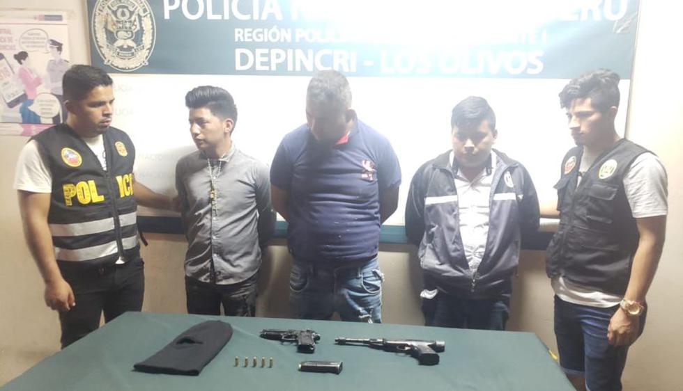 Los agentes de la División de Inteligencia de la Región Policial Lima y de la Depincri de Los Olivos ubicaron el vehículo con los hampones. (Foto: Difusión)