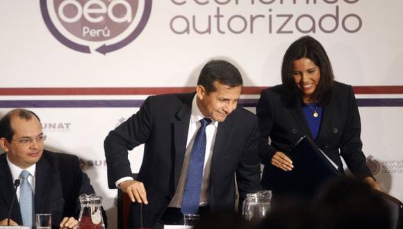 EN ALZA. Presidente Humala y jefa de la Sunat no explicaron cómo ampliar los ingresos tributarios. (David Vexelman)