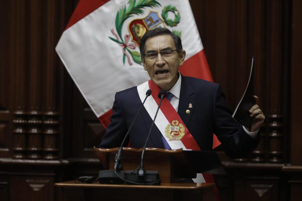 Martín Vizcarra propone adelantar elecciones: "Aunque ello implique que todos nos tengamos que ir". (César Campos - GEC)