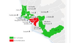 Covid-19: ¿A qué distritos de Lima y Callao llegó la variante ómicron?