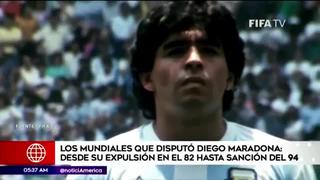 Diego Maradona: los Mundiales de la leyenda  argentina antes de su sanción del 94