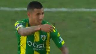 Sergio Peña anotó su primer golazo en la Liga de Portugal con el Tondela [VIDEO]