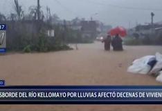 Desborde del río Quellomayo inundó casas y calles del distrito de San Gabán, Puno