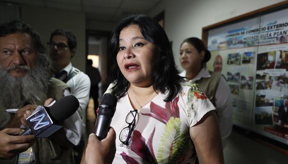 La presidenta de la Comisión de Ética, Janet Sánchez, advierte que aprobación de medida cautelar sería "un mal precedente". (Foto: Congreso)