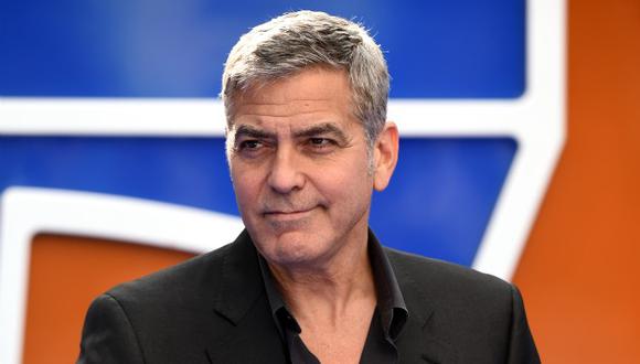 George Clooney está contra el bótox, él ama sus arrugas y canas. (AFP)