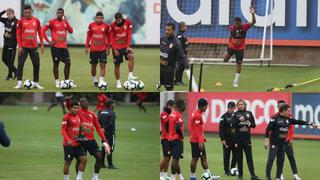 Con Farfán y sin Zambrano, la selección peruana reanudó sus entrenamientos [FOTOS]
