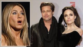 Jennifer Aniston y sus ‘reacciones’ al enterarse del divorcio de Angelina Jolie y Brad Pitt