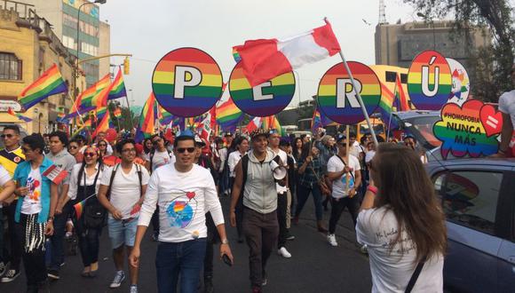 Cambio de ruta para la Marcha del Orgullo LGBTI+ en Lima. (Foto: Diego Pereira/Perú21)