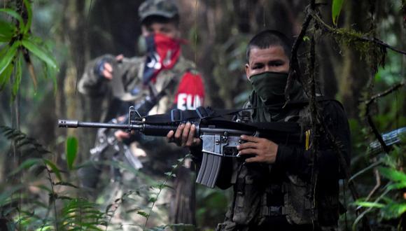 Miembros del ELN han cruzado la frontera para operar en Venezuela. (RAUL ARBOLEDA / AFP)