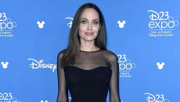 Angelina Jolie brilló con luz propia en el segundo día del D23 Expo que se desarrolla en Los Angeles. (Foto: AFP)