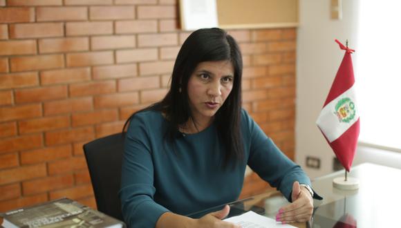Silvana Carrión es la procuradora ad hoc a cargo del caso Lava Jato. (Foto: Antonhy Niño de Guzmán / GEC)