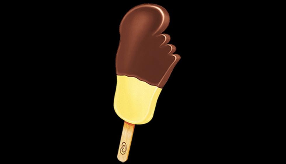 ‘Pata Pata’ fue uno de los helados estrellas de Bresler. Este producto tenía la forma de un pie y era de fresa con un dedo de chocolate. También tenía una presentación de vainilla. (Internet)