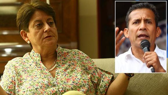 DINI: Lourdes Alcorta indicó que Ollanta Humala debería pedir perdón. (Rafael Cornejo)