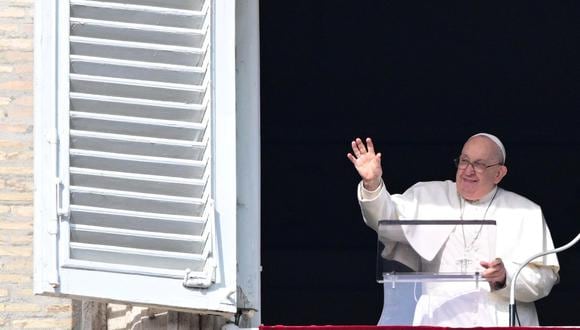 El papa Francisco se dirigió a un grupo de fieles. (Foto de Tiziana FABI / AFP)