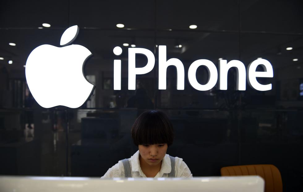 Las ventas del iPhone cayeron en China. (Foto: AFP)