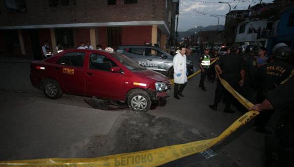 El taxista Miguel Ángel Oré Soldevilla murió durante una intervención policial en San Juan de Lurigancho. (Kelvin García/GEC)